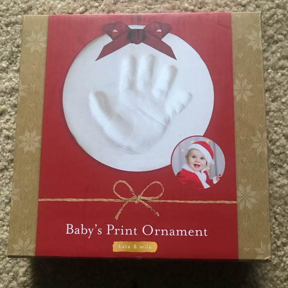 Kate & Milo Baby’s print ornament kit-Circle - Picture 1 of 3